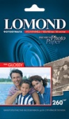 Фотобумага Lomond 1103302 10x15см/260г/м2/20л. полуглянцевая для струйной печати ярко-белая
