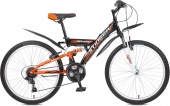 Велосипед STINGER 24" BANZAI 16,5" оранжевый(24SFV.BANZAI.16OR6, TZ30/TY21/RS35)