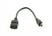 Кабель USB OTG USB(f)/miniUSB (0.2м)