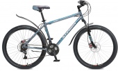 Велосипед STINGER 26" ELEMENT D 16" серый (26AHD.ELEMD.16GR6, TZ30/TY21/RS35, Материал рамы алюминий. 18 скоростей. Диаметр колеса 26".)
