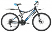 Велосипед CHALLENGER  Genesis Lux 26" сине-голубой 19" (H000004232)(скоростей 18, ТормозаJAK-YK5 дисковые механич., переключатели - SHIMANO RD-TY21A/DNP, диаметр колес 26", тип амортизации(вилка) - пружинная стальная, вид велосипеда - двухподвес,