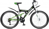 Велосипед STINGER 26" BANZAI 16" зеленый (26SFV.BANZAI.16GN6, TZ30/TY21/RS35)