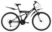 Велосипед CHALLENGER  Mission Lux 26" черно-серый 16" (H000004260)(скоростей 18, ТормозаJAK-YK5 дисковые механич., переключатели - SHIMANO RD-TY21A/DNP, диаметр колес 26", тип амортизации(вилка) - пружинная стальная, вид велосипеда двухподвес, мат
