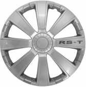 Колпаки  РСТ R16 (комплект 2шт)пруж серебро