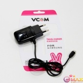 Универсальное сетевое зарядное устройство VCOM CAD526, для мобильных устройств c Micro USB разъемом,