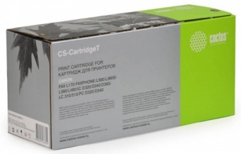 Тонер Картридж Cactus CS-CartridgeT черный для Canon L170/L380/L380S/L390/L400/IC D320/D340/D383/LC