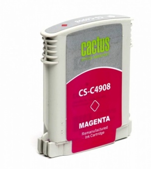 Картридж струйный Cactus CS-C4908 №940 пурпурный для HP DJ Pro 8000/8500 (30мл)
