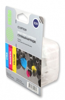 Картридж струйный Cactus CS-EPT039 многоцветный для Epson Stylus C43 (6.2стр.)