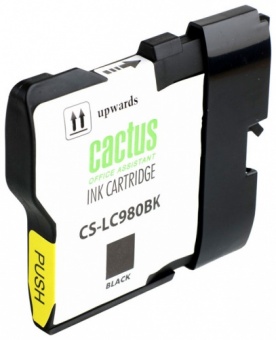 Картридж струйный Cactus CS-LC980BK черный для Brother DCP-145C/165C/MFC-250C/290C (16мл)