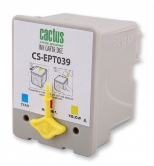 Картридж струйный Cactus CS-EPT039 многоцветный для Epson Stylus C43 (6.2стр.)