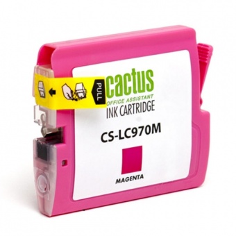Картридж струйный Cactus CS-LC970M пурпурный для Brother MFC-260c/235c/DCP-150c/135c (20мл)