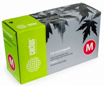 Тонер Картридж Cactus CS-Cartridge M черный для Canon PC 1210/1230/1270D (5000стр.)