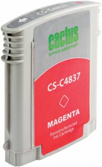 Картридж струйный Cactus CS-C4837 №11 пурпурный для HP BIJ 1000/1100/1200/2200/2300/2600 (29мл)