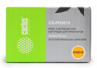 Тонер Картридж Cactus CS-PH3010 106R02181 черный для Xerox Phaser 3010/WorkCentre 3045 (1000стр.)