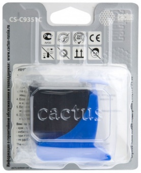 Картридж струйный Cactus CS-C9351C №21XL черный для HP DJ 3920/3940/D1360/D1460/D1470/D1560/D2330/D2