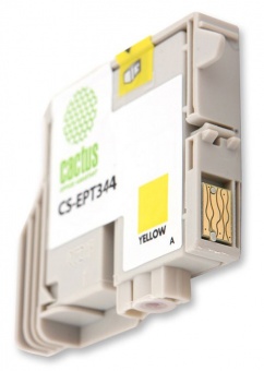 Картридж струйный Cactus CS-EPT344 желтый для Epson Stylus Photo 2100 (15.4мл)